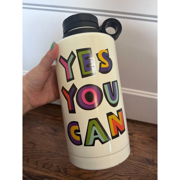 Tabitha Brown Target Yes You Can 64 Oz Stainless Steel Jug Water Bottle Growler - Picture 1 of 5